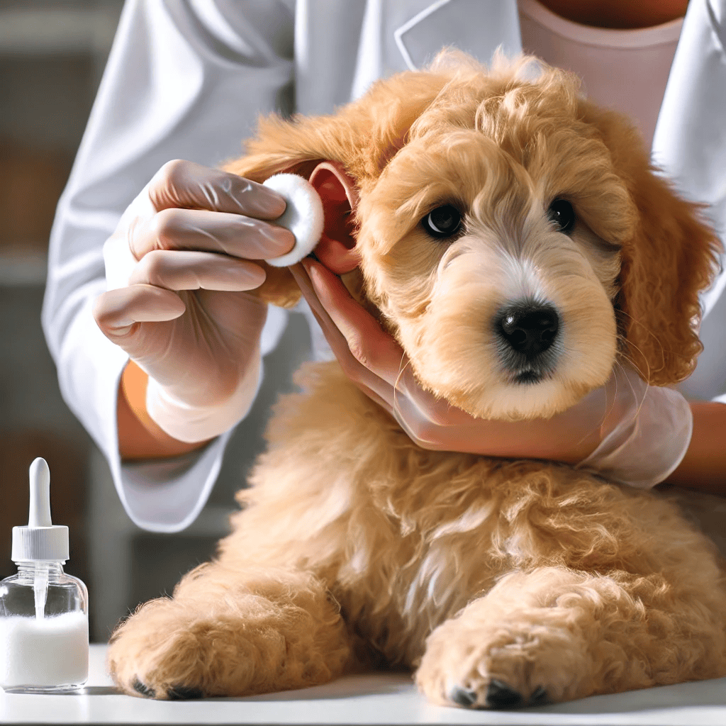 how to groom a goldendoodle puppy