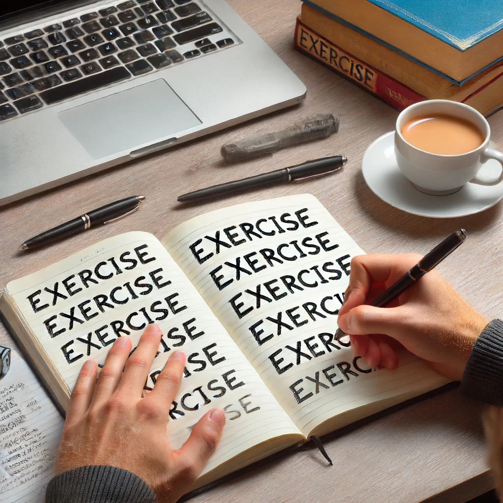 how to spell exercise