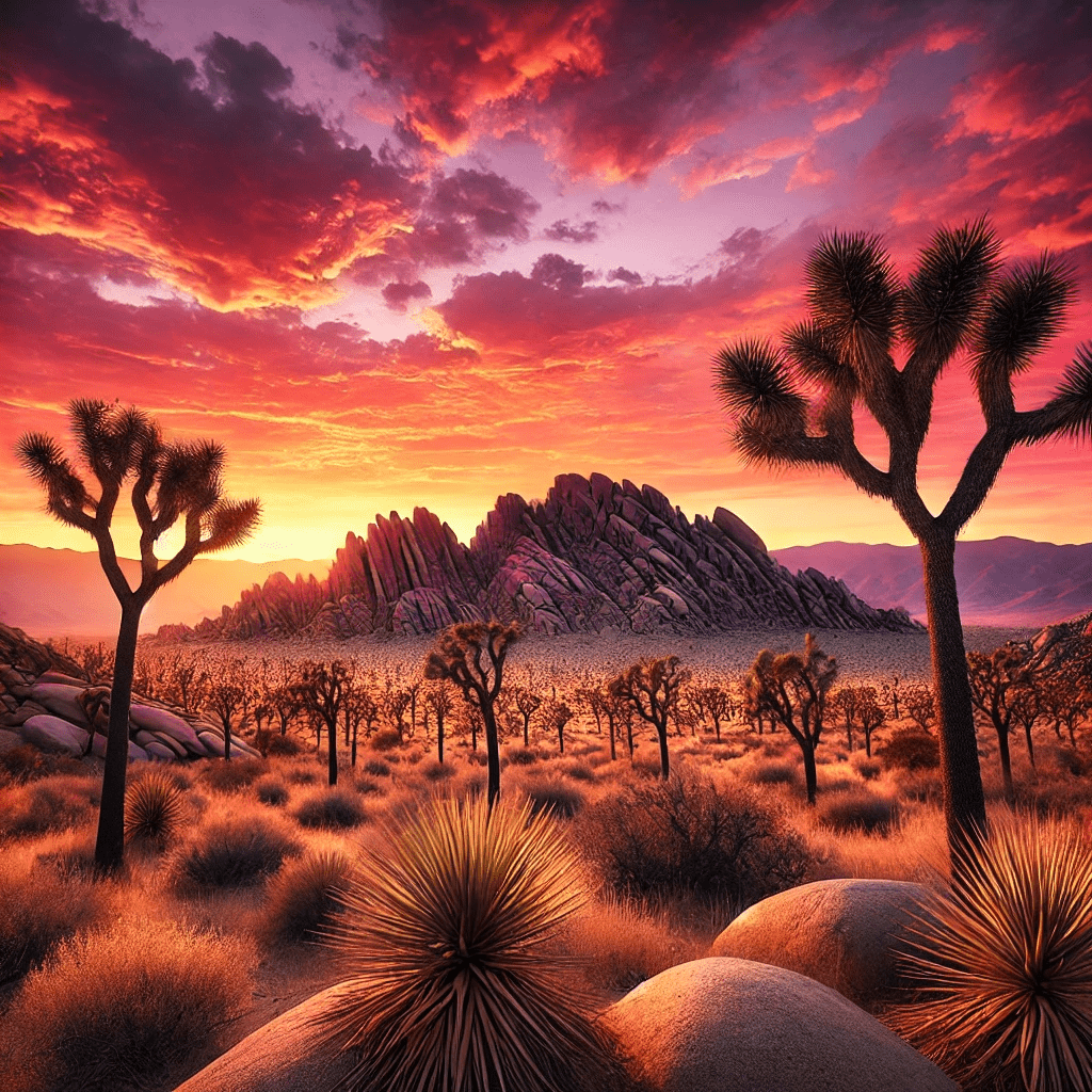 Joshua Tree sunrise photography