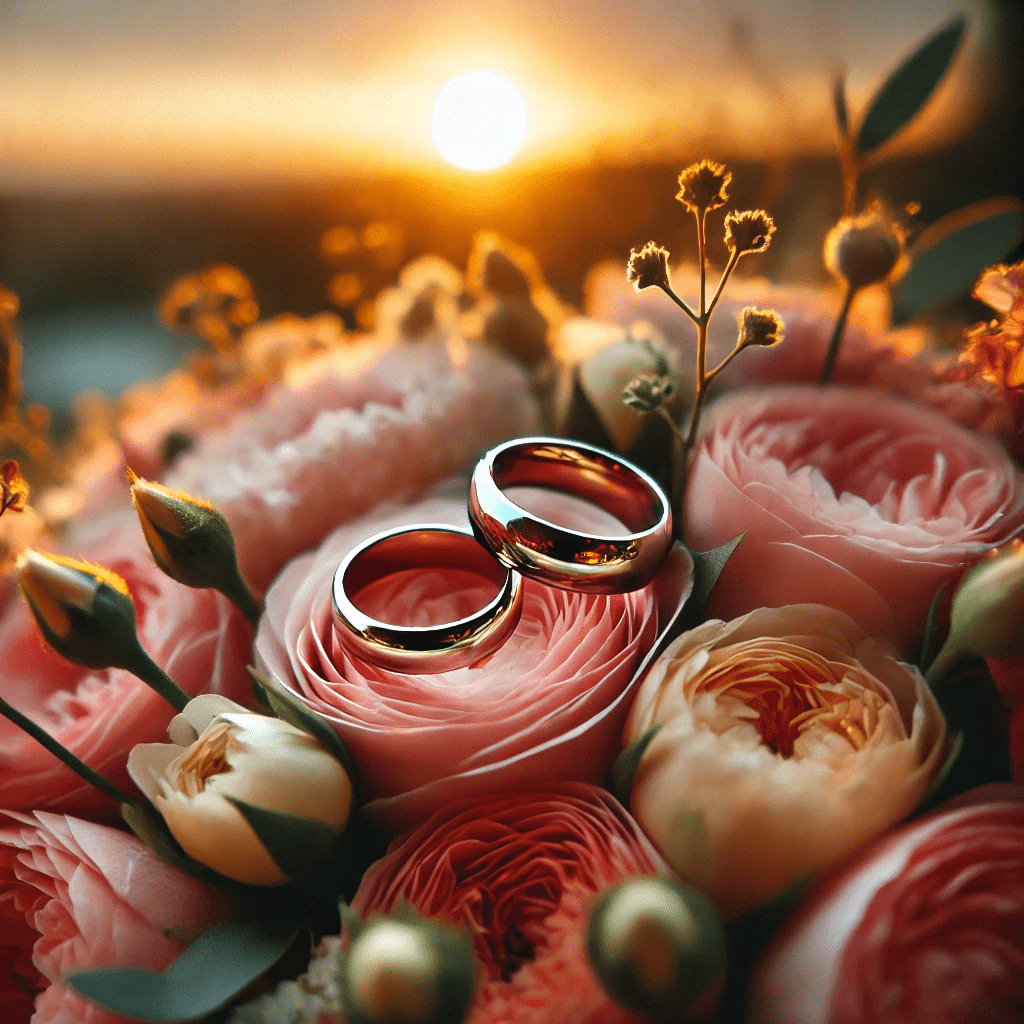 wedding sunset photography