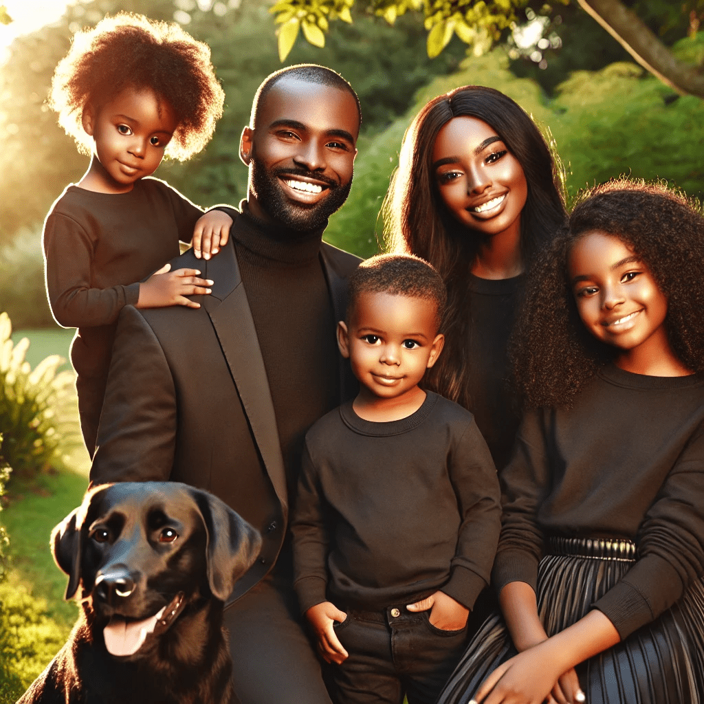 black family photoshoot outfits