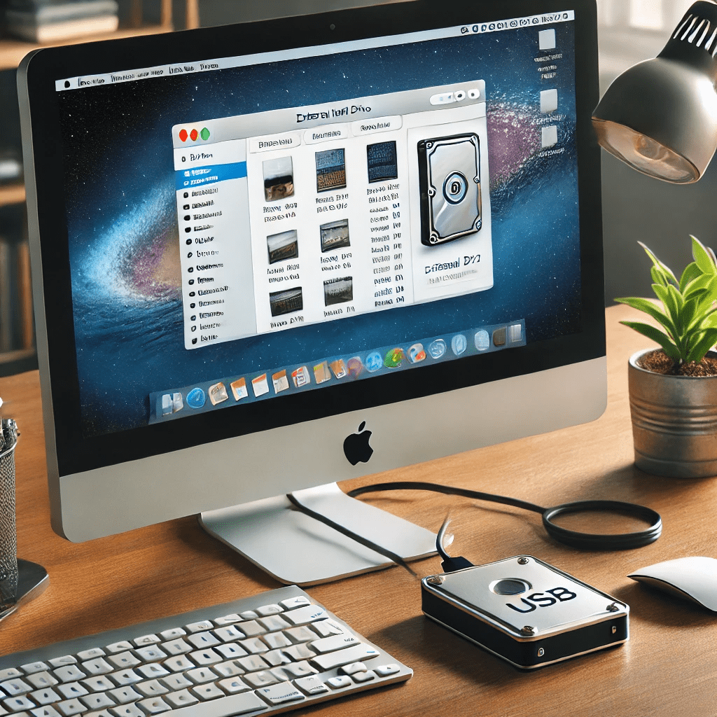 how to unlock external hard drive on Mac