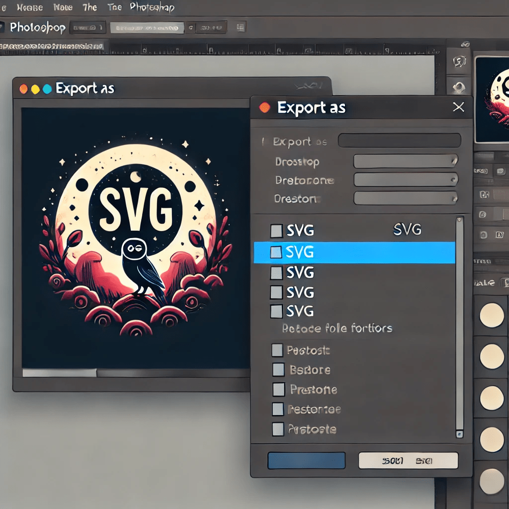 SVG in Photoshop