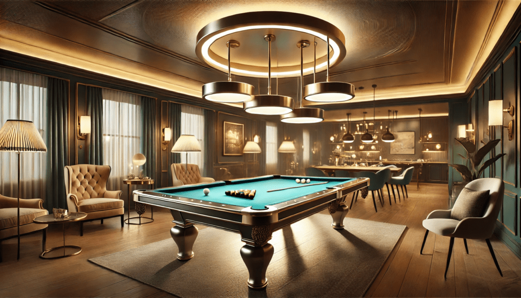 best lighting for pool table