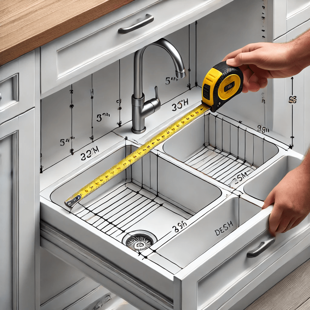 double kitchen sink dimensions