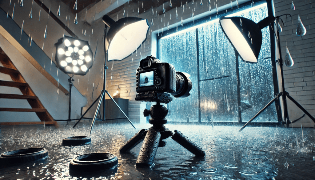 rain room photography