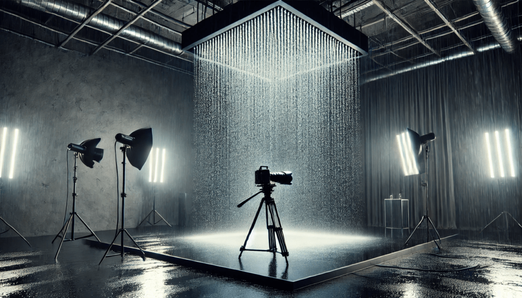 rain room photography