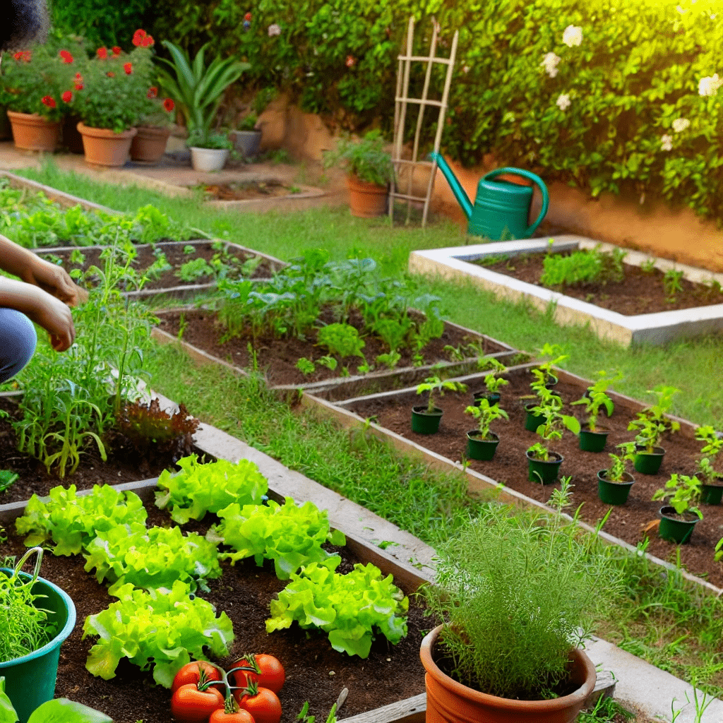 how to start a vegetable garden at home