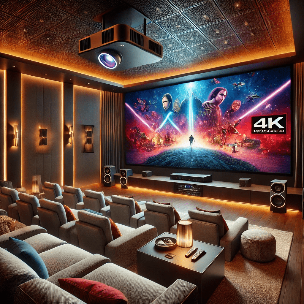 best 4K laser projectors for home theater