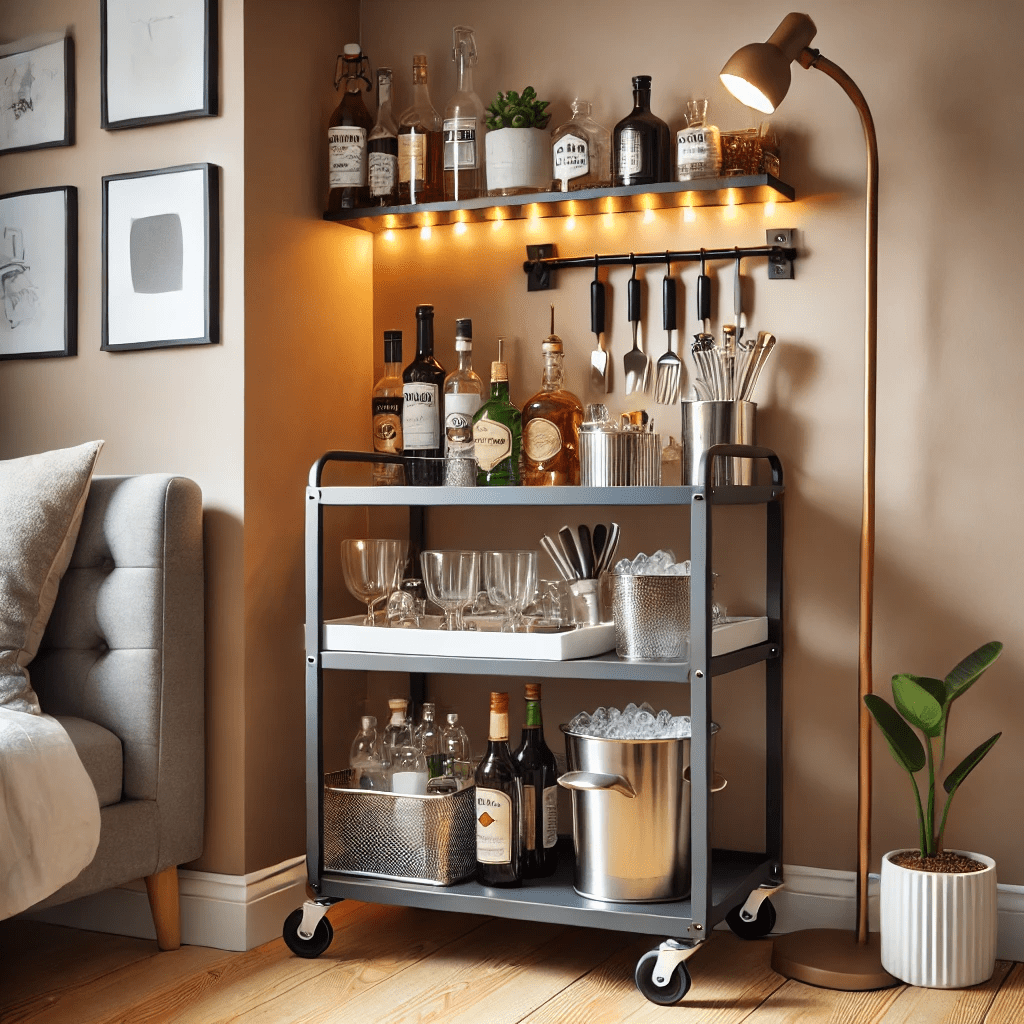 DIY man cave bar ideas on a budget