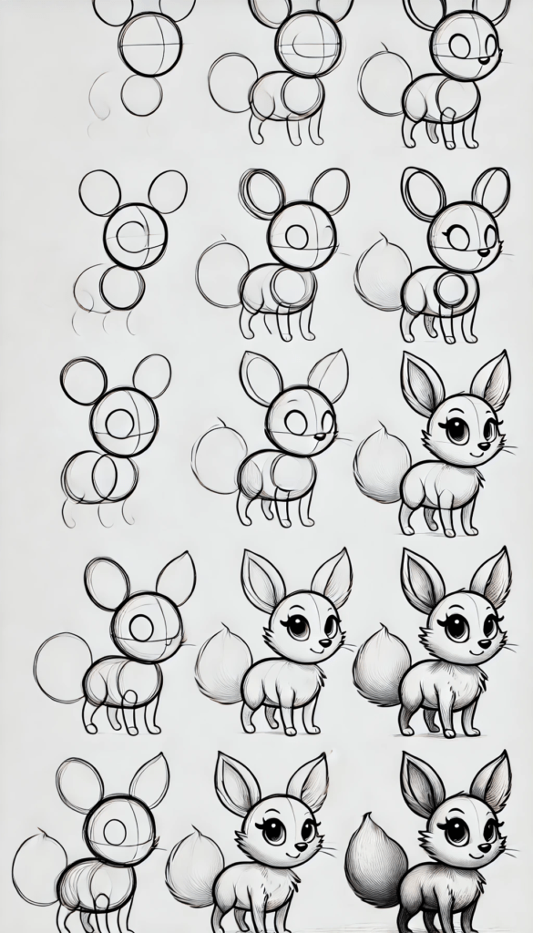 easy step-by-step drawing ideas for beginners