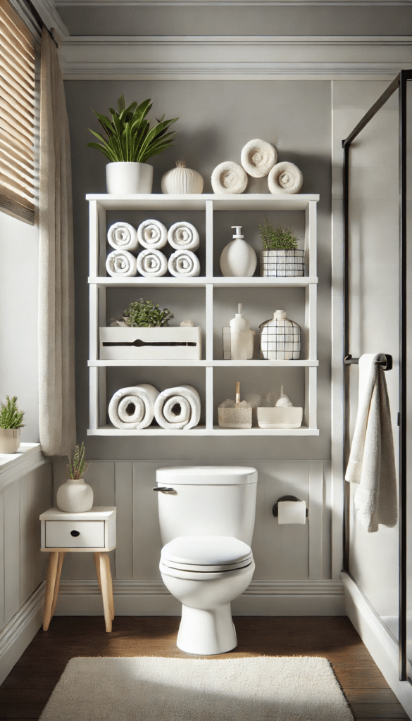 8 small bathroom organization hacks