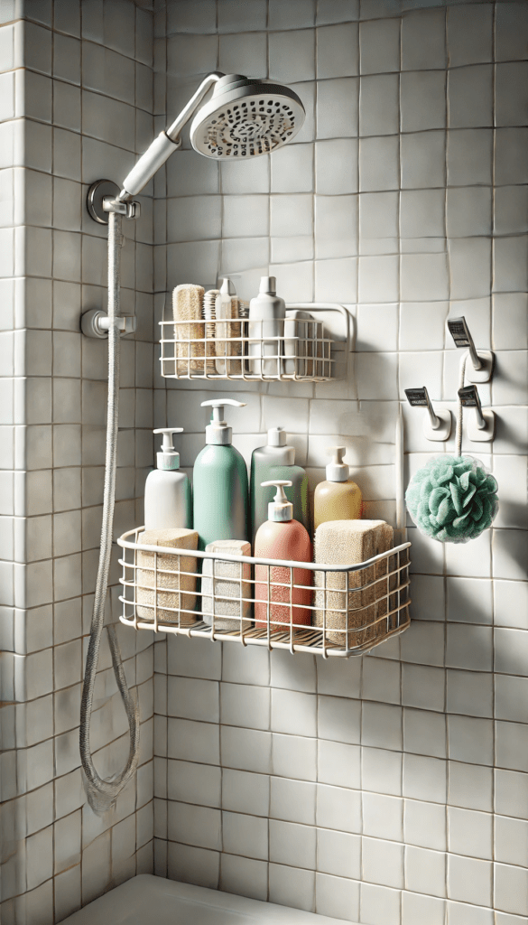 8 small bathroom organization hacks