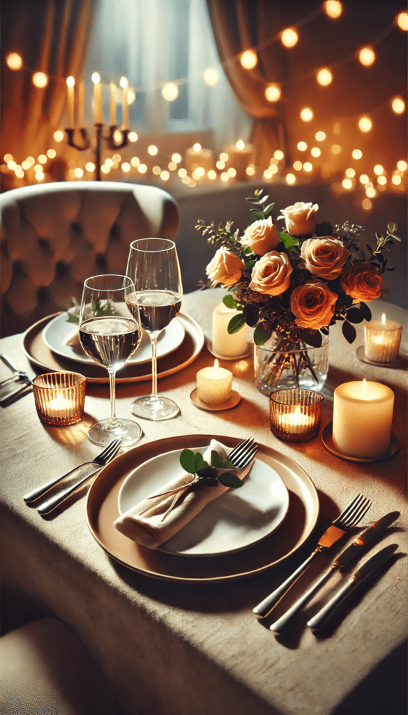 Romantic dinner ideas Valentine