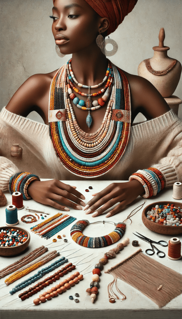 Yoruba beaded jewelry designs