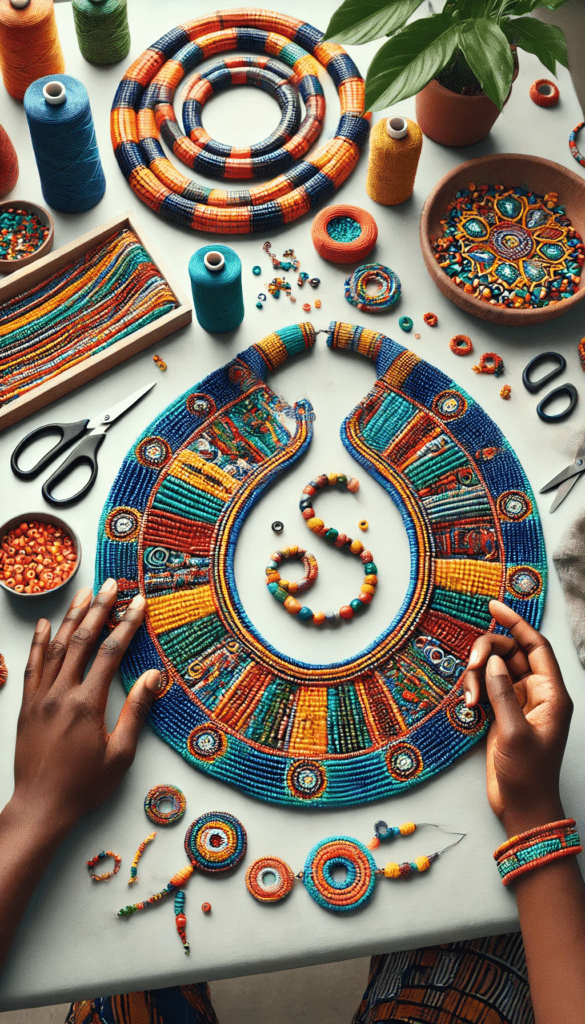 Yoruba beaded jewelry designs