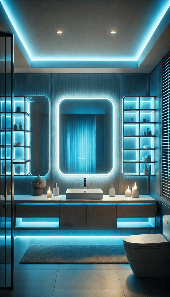 7 gorgeous all-blue bathroom inspirations