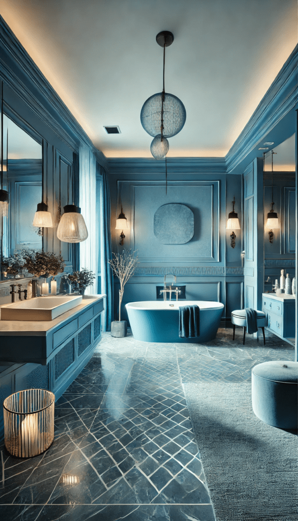 7 gorgeous all-blue bathroom inspirations