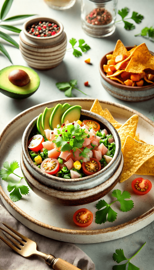 easy Peruvian Nikkei ceviche recipe