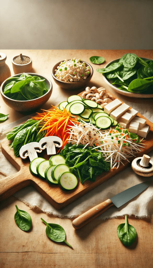 how to make Korean temple bibimbap