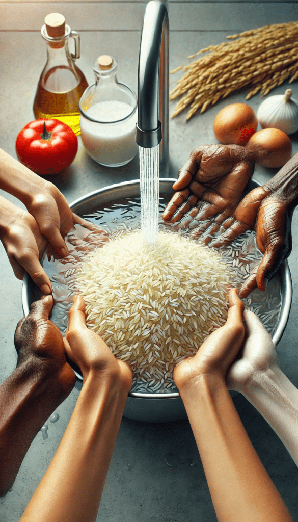 how to make smoky Nigerian party Jollof rice