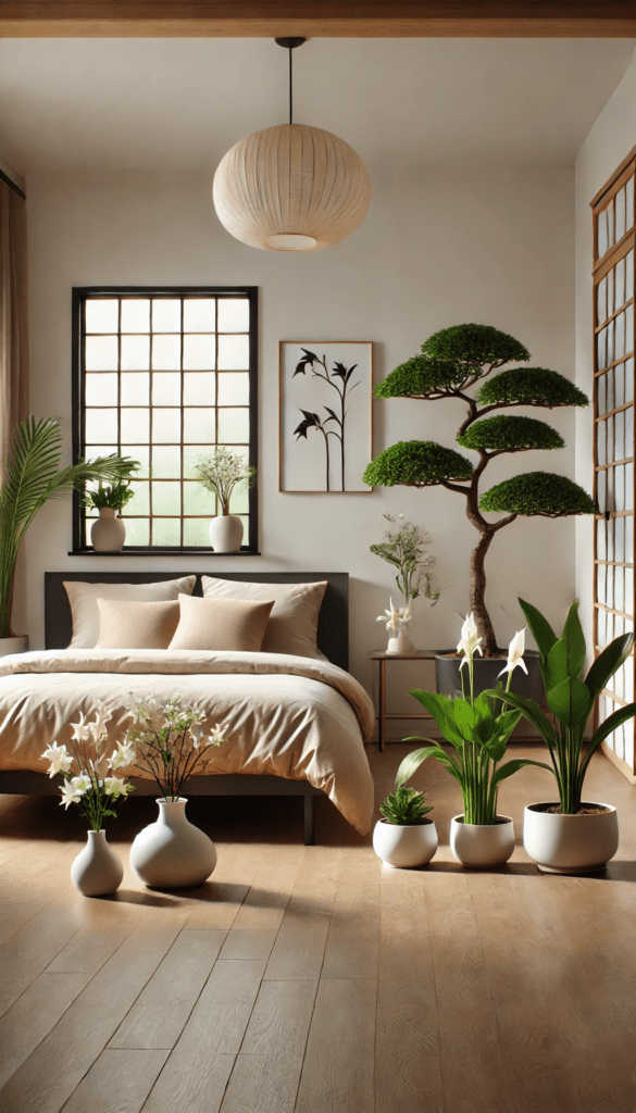 5 minimalist Japandi bedroom ideas