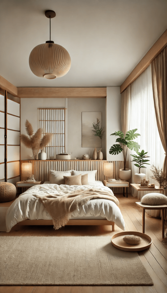 5 minimalist Japandi bedroom ideas