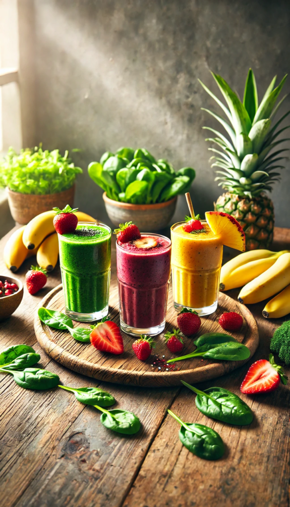 3 healthy smoothie recipe ideas for more energy