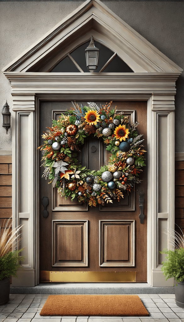 7 DIY door wreath ideas for every season