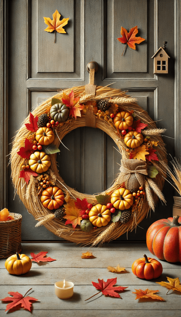 7 DIY door wreath ideas for every season