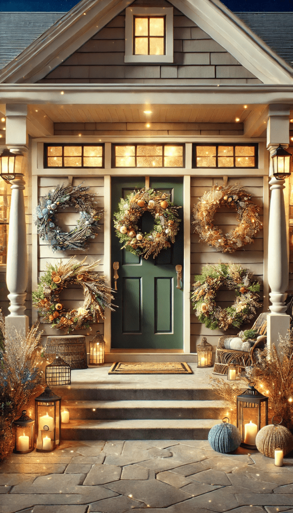 7 DIY door wreath ideas for every season