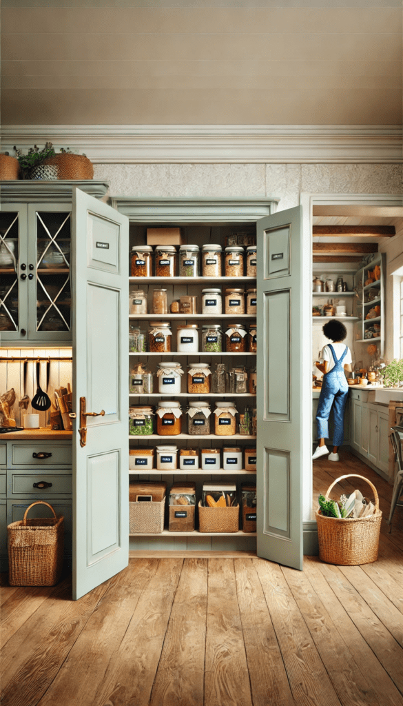 7 DIY pantry door makeover ideas