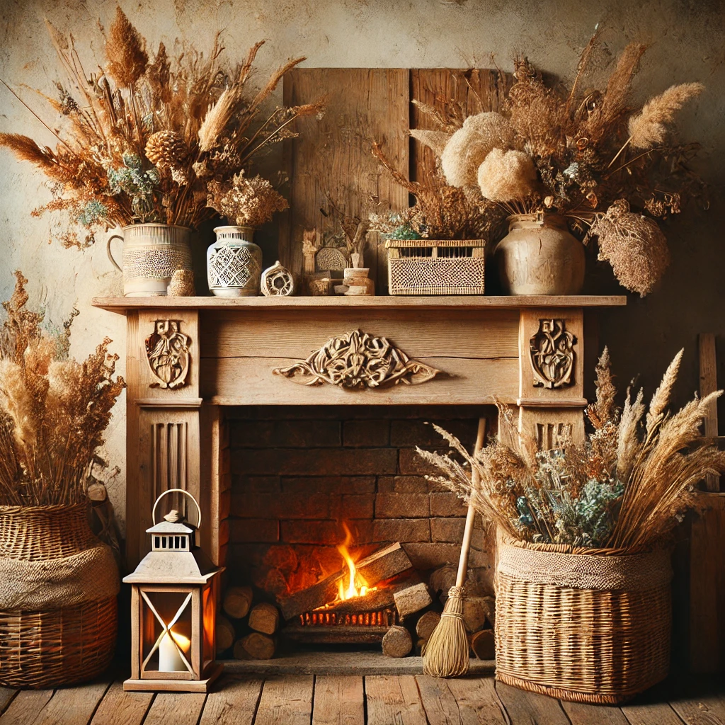 7 fireplace mantel decorating ideas for every season