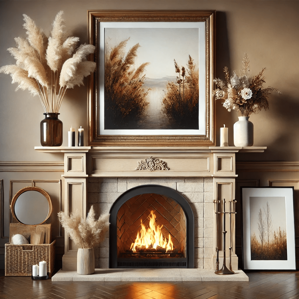 7 fireplace mantel decorating ideas for every season