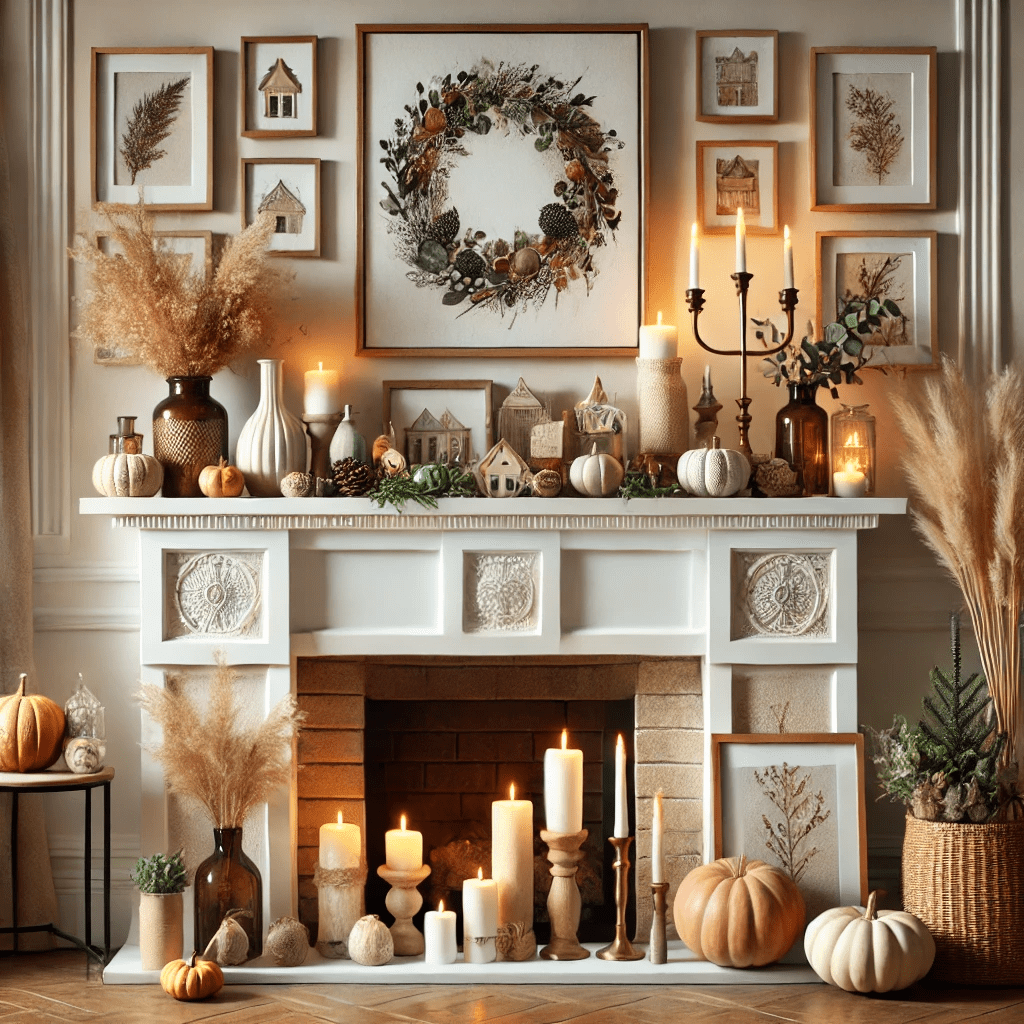 7 fireplace mantel decorating ideas for every season