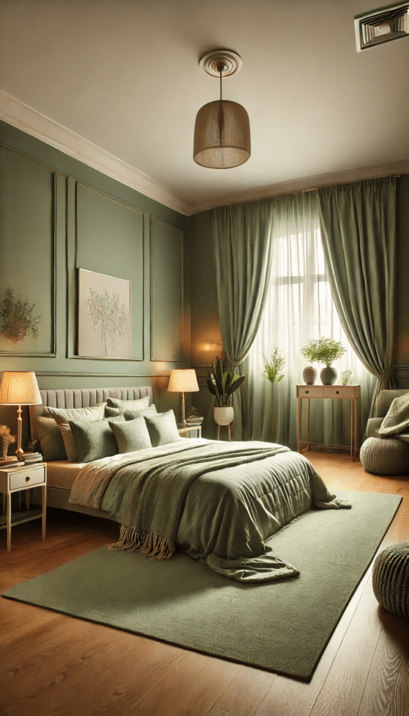 5 DIY sage green bedroom makeover ideas