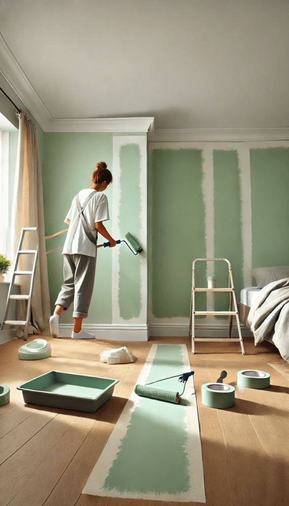 5 DIY sage green bedroom makeover ideas