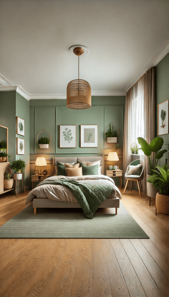 5 DIY sage green bedroom makeover ideas