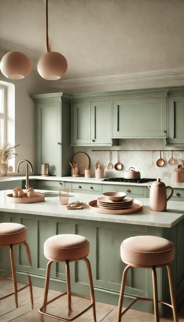 7 dreamy blush and sage color combos