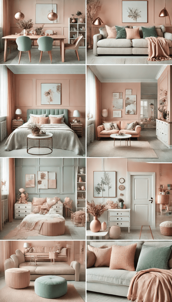 7 dreamy blush and sage color combos