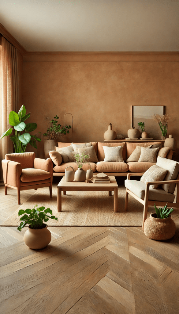 3 Warm Terracotta and Beige Color Schemes