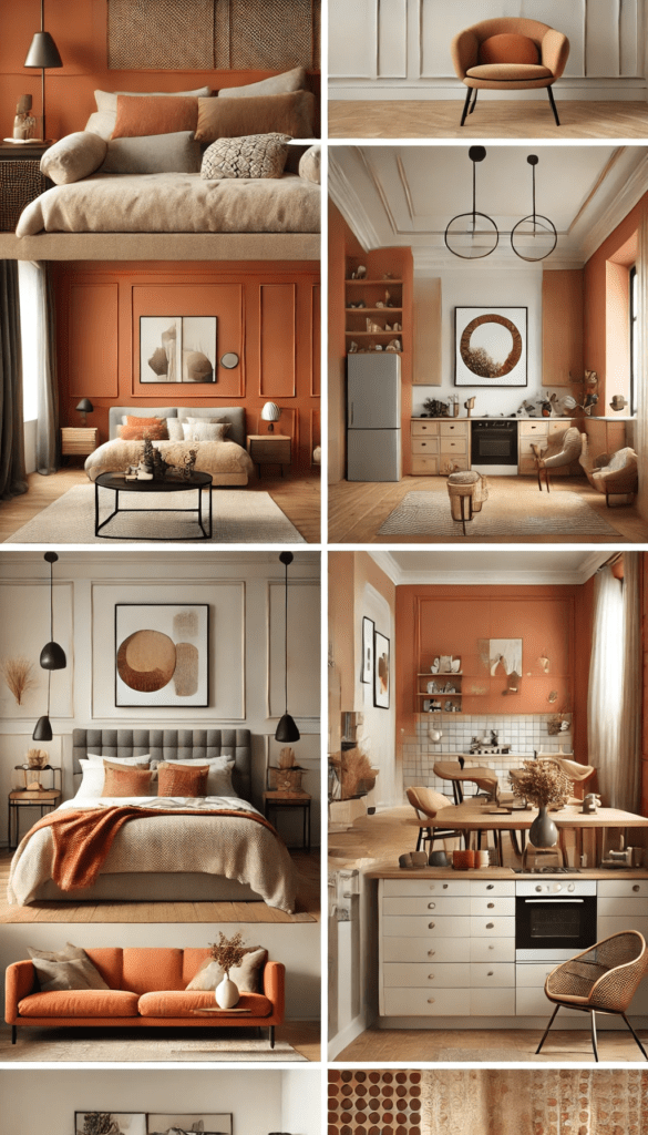 3 Warm Terracotta and Beige Color Schemes