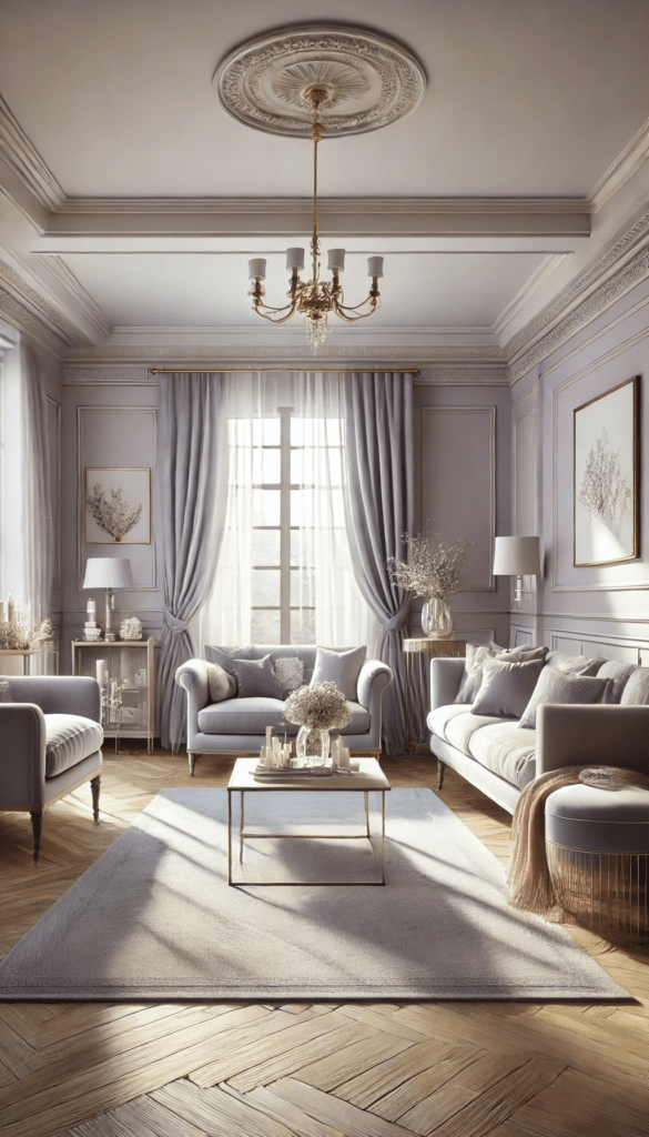 7 serene lavender and gray color combos