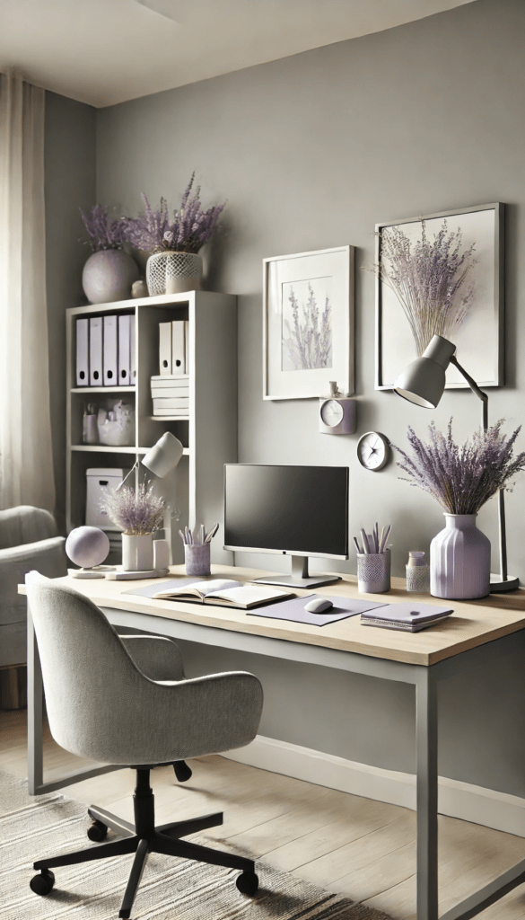 7 serene lavender and gray color combos