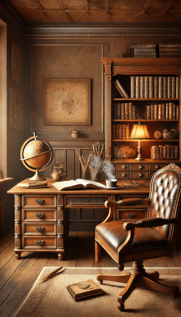 7 dark academia wall color ideas for a cozy study