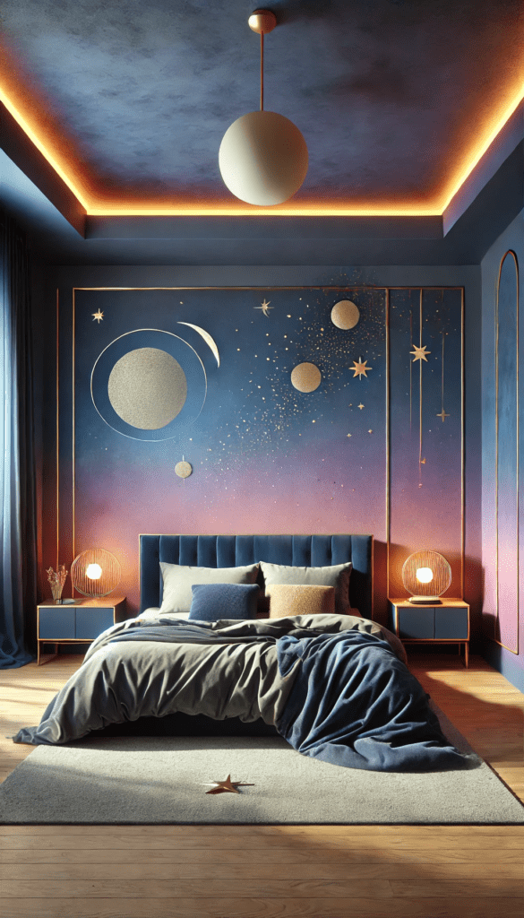 3 ethereal celestial-themed bedroom ideas