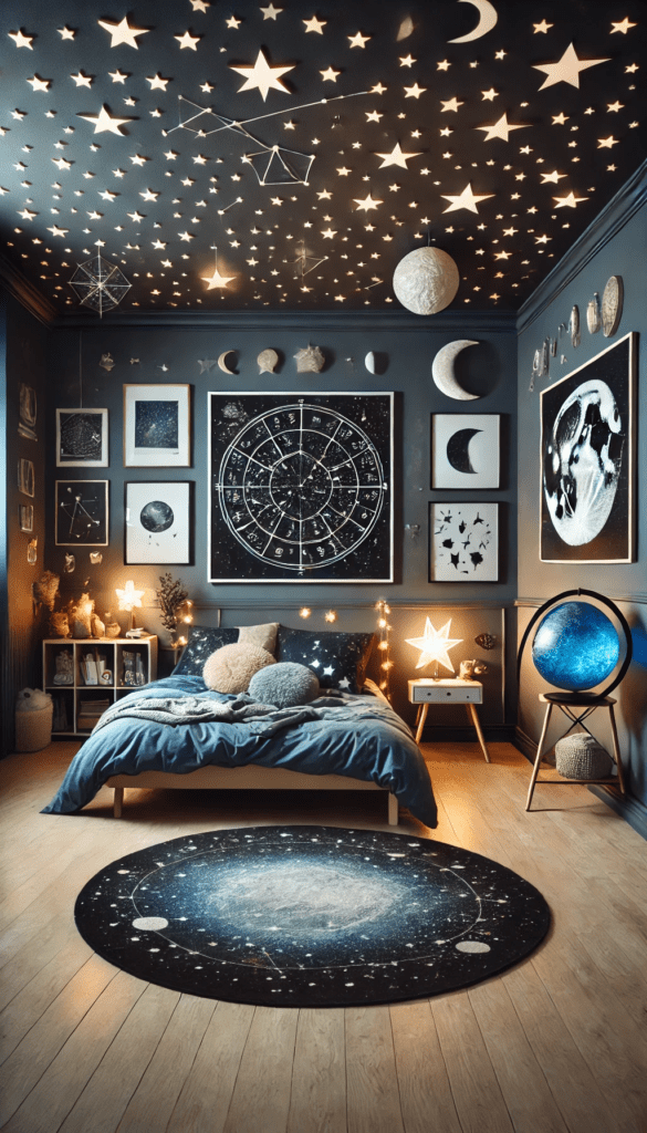 3 ethereal celestial-themed bedroom ideas